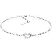 Elli Dames Armband Hart - 925 Sterling Zilver