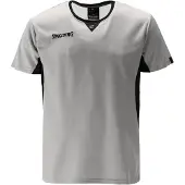 Spalding Referee Short Sleeve T-shirt Grijs L Man