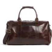 Buckle up Weekendtas donkerbruin