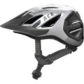 ABUS Fietshelm Urban-I 3.0 ACE gleam silver S - 51-55 cm - zilver - Geschikt voor gebruik op elektrische fietsen - stadsfietsen - 250 g
