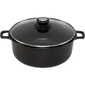 De Buyer Choc Extreme Saucepot With Glass Lid 28 Cm Induction Stoofpot