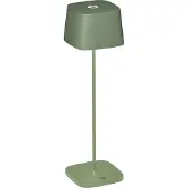 Konstsmide 7814-630 Capri LED-accutafellamp Groen-grijs