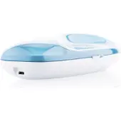 Eta Schalltandenborstel voor reizen, model SONETIC ETA470790000, met 2 opzetborstels en een USB-oplaadcase voor onderweg