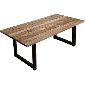 Möbilia tafel met keuze uit X- of U-vormige tafelpoten