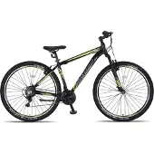 Umit 4 Motion MTB 29 Inch 46 cm Unisex 21V V-Brakes Zwart/Geel
