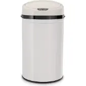 Echtwerk roestvrijstalen afvalbak 30L MET IR-SENSOR - INOX wit