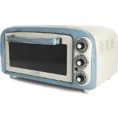 Ariete Elektrische Oven - - Vintage 979 - 18L - 1380 Watt - Kleur Blauw