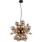Globo Lighting Unieke Hanglamp Udo Smoke Glas Ø 55cm