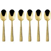 Sambonet Theelepel Siena PVD Gold (6-Delig)