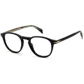 David Beckham DB 1018 49/20/150 Zwarte Acetaat monturen MAN DB 1018