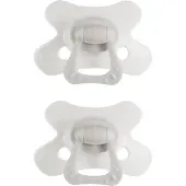 Difrax Fopspeen Dental - 18+ Maanden - Wit - 2 Stuks