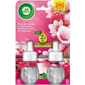 Air Wick Elektrische Luchtverfrisser Kersenbloesem & Framboos - Navulling duo 2x19ml