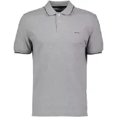 Gant Shirt 'Rugger' grijs gemêleerd / zwart