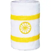 The Indian Maharadja Zweetbandje Striped Sweatband Warm Yellow