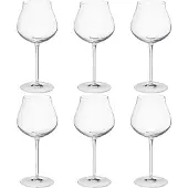 Georg Jensen Rode Wijnglas Sky Crystalline 500 ml (Set van 6)