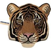Doing Goods Rajah Tiger head vloerkleed L - 1.45.10.071.080.5