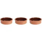 Excellent Housewares Terracotta Tapasschalen 3 Stuks
