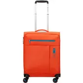 Roncato Lite Soft 4 Wheel Cabin Trolley brilliant orange