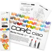 Copic Ciao Layer & Mix 2D starterset Brilliant (5 stuks)