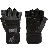 Gorilla wear Dallas Wrist Wrap Handschoenen - Fitness Handschoenen - Zwart - M