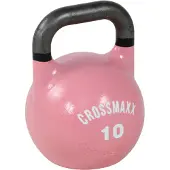 Lifemaxx Crossmaxx Competition Kettlebells - Roze - 10 kg