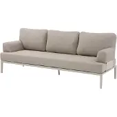 AVH-Collectie Hong Kong 3-zits loungebank aluminium latte zand