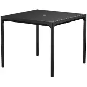 Houe Tuintafel Four Aluminum Table Black 90 x 90 cm