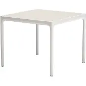Houe Tuintafel Four Aluminum Table Muted White 90 x 90 cm