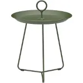Houe Bijzettafel Eyelet Tray Table Olive Green Ø45