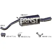 ERNST 115117 Einddemper