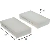 Valeo 715919 Interieurfilter