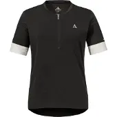 Schöffel Tricot 'CIRC' zwart / zwart gemêleerd / wit