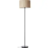 Brilliant 93108/76 Wimea Tafellamp Zwart/Natuur - 1 x E27
