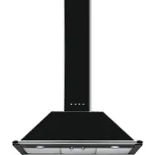 Smeg KT90BLE Decoratieve Muurdampkap Victoria 90cm A Zwart