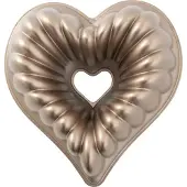 Nordic Ware Elegant Heart tulband bakvorm 24 cm gietaluminium