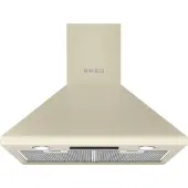 Smeg KSED65PE Decoratieve muurdampkap 60cm