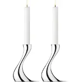 Georg Jensen Cobra kaarsenhouder 2-stuks Klein, 16 cm