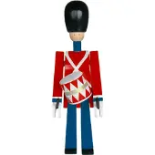 Kay bojesen trommelaar rood/blauw
