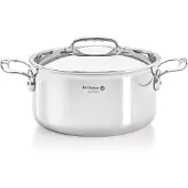 De Buyer Affinity Steelpan Met Deksel 20 Cm