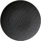 Villeroy & Boch Manufacture Rock Universal Bord 25 Cm - Dinerborden Porselein Black - 10-4239-2630