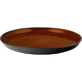 Bitz bord gastro Ø27 cm Zwart-amber