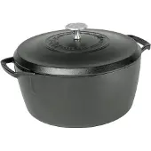 Lodge - Gietijzeren braadpan 26 cm / 5,2 liter, kleur: zwart