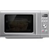 Sage The Compact Wave Silver Vrijstaande magnetron