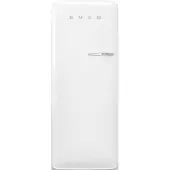 Smeg Koelkast Retro Vrijstaande ijskast Koelkast, Jaren 50, Enkeldeurs, Vrijstaand , Positie scharnier: Links, Wit