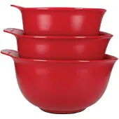 KitchenAid Pollepel, 35 x 29 x 136 mm, Roestvrij Staal - Koninklijk Rood