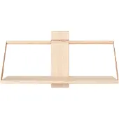 Andersen Wood Wall wandrek Large 60x25x32 cm Oak