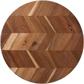 Aida Herringbone snijplank Ø28 cm Acacia