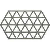 Zone Onderzetter Triangles Olive Green 24 cm