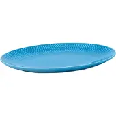 Lyngby Porcelæn Rhombe Color Oval Serving-28.5x21.5 Cm Bord
