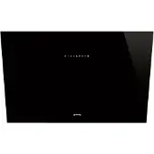 Smeg Wandkap Afzuigkap, Wandkap, Universeel, Zwart, 90 cm, A